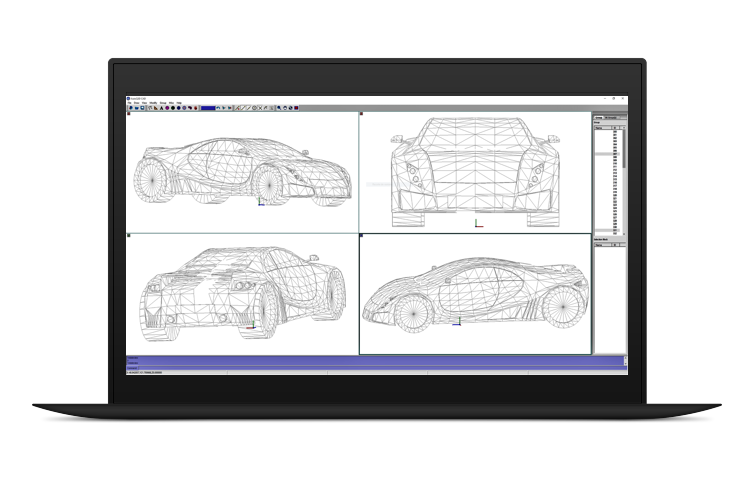 3d sport car on Windows
